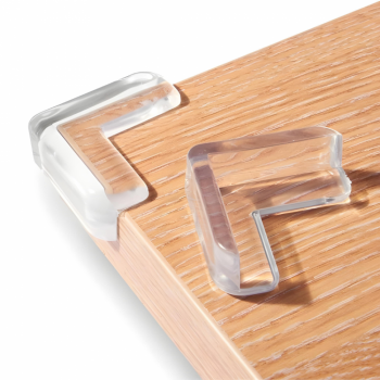 Set 4 protectii transparente pentru colturi 24x400x16x22x6