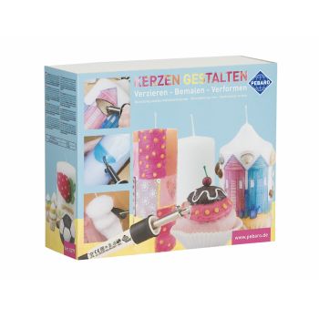 Set creativ de decorat lumanari si servetele, Pebaro, +8 ani