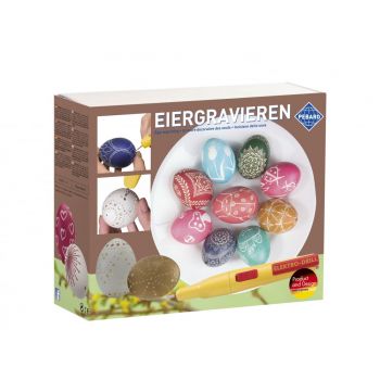 Set creativ Decorare Oua de Paste prin gravura, Pebaro, +8 ani