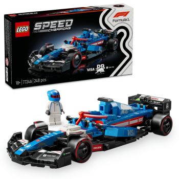 Set LEGO Speed Champions - Masina de curse F1® Visa Cash App RB VCARB 01 (77246)