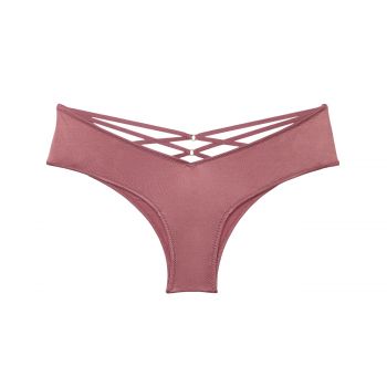 Strappy-back high-leg cheeky panty s