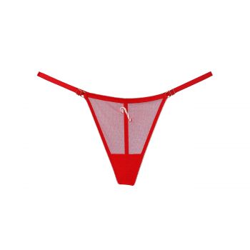 Vs flirty mesh adjustable v-string panty m