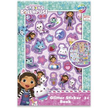 Abtibilduri Cu Sclipici Gabby's Dollhouse
