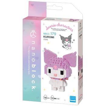Bandai Nanoblock Hello Kitty Kuromi Building Block (nbh179)