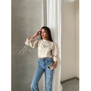 Bluze Dama Eleganta cu Dantela