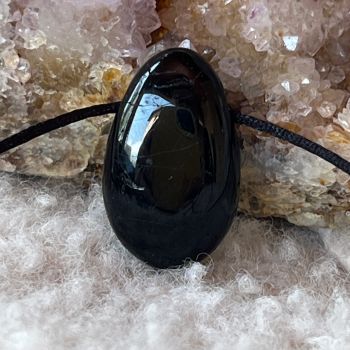 Colier pandantiv turmalina neagra DROP
