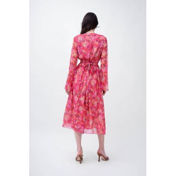 Floral Printed Midi Dress