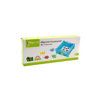 Joc Magnetic De Pescuit Din Lemn Multicolor