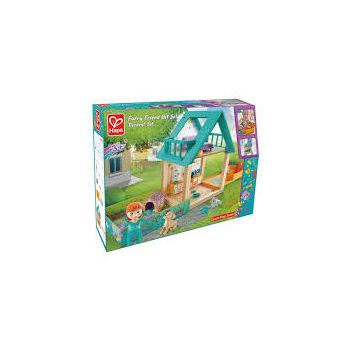 Jucarie Din Lemn Set Prietenii Veterinari Multicolor