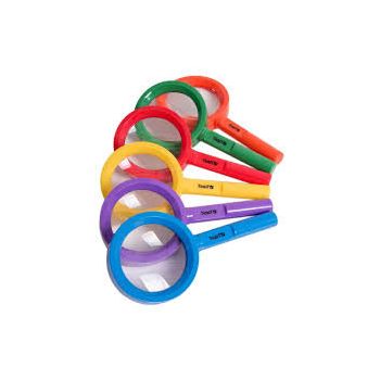 Jucarie Educativa Magnifiers Set 6 Lupe Colorate Multicolor