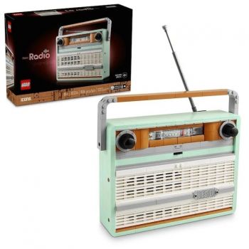 LEGO® Icons Creator - Radio Portabil Retro, 906 piese, 230x320x70mm