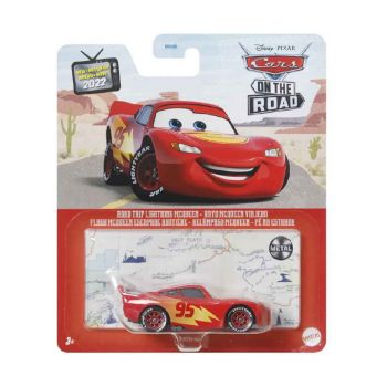 Masina Disney Pixar Cars On The Road - Road Trip Lighting Mcqueen (hky34)