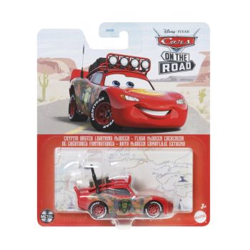 Masina Disney Pixar On The Road Cryptid Buster Lightning Mcqueen (hky29)