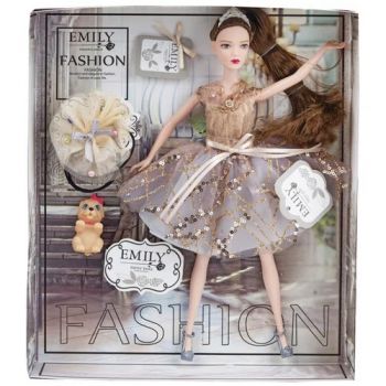 Papusa Emily Fashion Classics, Rochie Eleganta, 28 cm