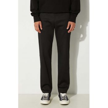 Paul Smith pantaloni barbati, culoarea negru, drept, M1R-055Z-N02138