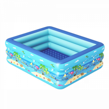 Piscina gonflabila cu podea gonflabila, dreptunghiulara 290 x 165 x 58 cm
