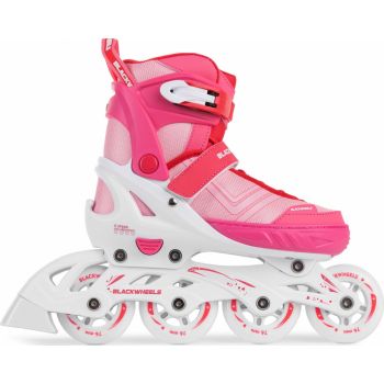 Role copii BlackWheels Playful Roz, reglabile marime 32-35