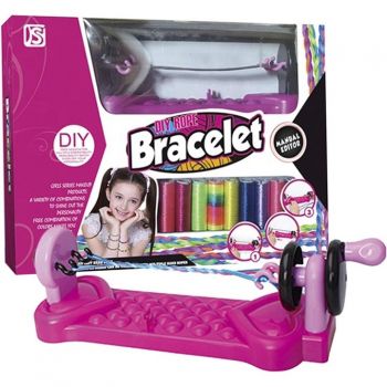 Set creativ pentru confectionat bratari din elastice