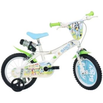 Bicicleta copii 3-5 ani, 14 inch, Bluey, Dino Bikes DB614BL