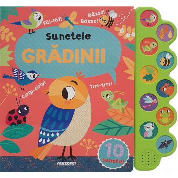 Carte 10 Sunete Sunetele Gradinii
