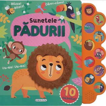 Carte 10 Sunete Sunetele Padurii