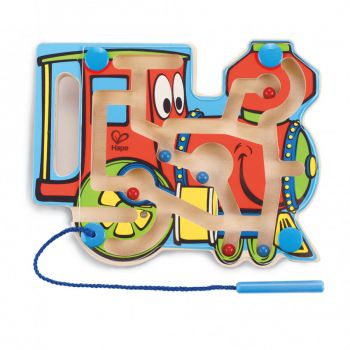 Jucarie Educativa Labirint magnetic locomotiva