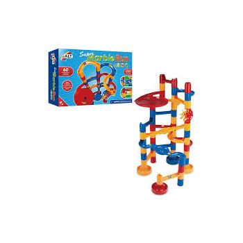 Jucarie Super Marble Run  Super Curse Cu Bilute De Sticla Multicolor