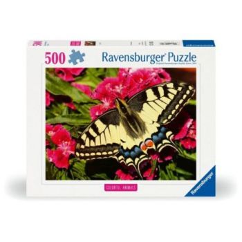 Ravensburger - Puzzle animale colorate fluture 500 piese