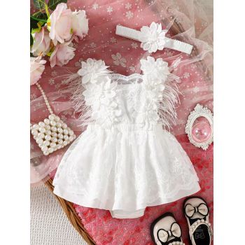 Rochita Alba Fetite Florala Camelia -