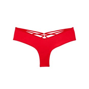 Strappy-back high-leg cheeky panty s