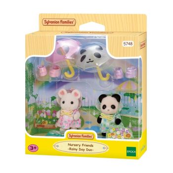 Sylvanian Families Kindergarten Friends Rainy Day Duo 5748