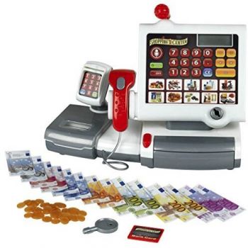 Theo Klein cash register station with membrane keyboard - 9356