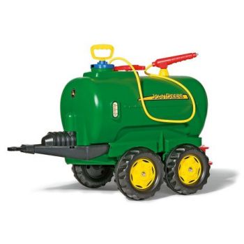 Cisterna Remorca de jucarie pentru tractor cu pedale Rolly Toys - John Deere cu 2 axe RT122752