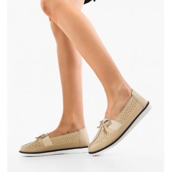 Pantofi Casual dama Niko Bej
