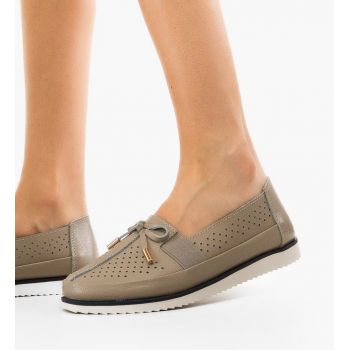 Pantofi Casual dama Niko Gri