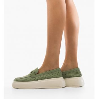 Pantofi Casual Lezzer Verzi