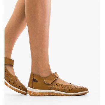 Pantofi Casual Silka Camel
