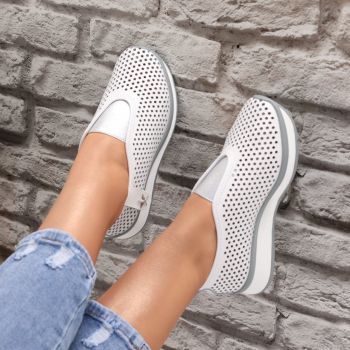 Pantofi dama casual Albi din Piele Naturala Watifa