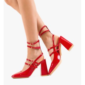 Pantofi dama Jorja Rosii ieftini