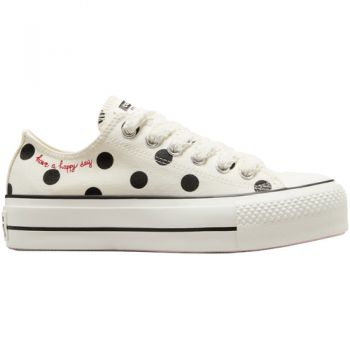 Tenisi unisex Converse Chuck Taylor All Star Lift Platform Polka Dots A10689C