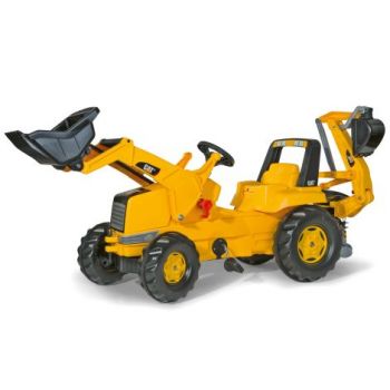 Tractor cu pedale CAT Buldoexcavator