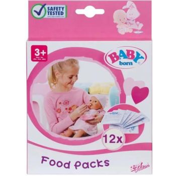 Baby Born Food, 12 Sachets (779170)