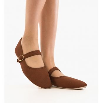 Balerini dama Brek Camel de firma originale