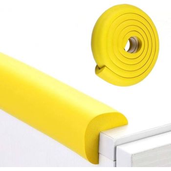 Banda protectie mobilier pentru copii Car Boy Safety Galben lamaie 90 cm din spuma 24x900x22x6 cm