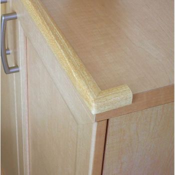 Banda protectie mobilier pentru copii Car Boy Safety Lemn deschis 90 cm din spuma 18x900x15x4 cm