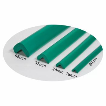 Banda protectie mobilier pentru copii Car Boy Safety Verde 90 cm din spuma 18x900x15x4 cm