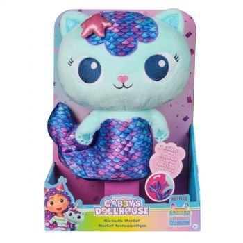 Jucarie de plus Gabby's Dollouse - FIN-TASTIC Mercat, 25 cm