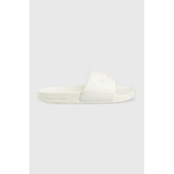 Juicy Couture papuci femei, culoarea alb