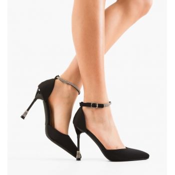 Pantofi cu toc Yanu Negre