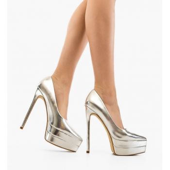 Pantofi dama Heath Argintii